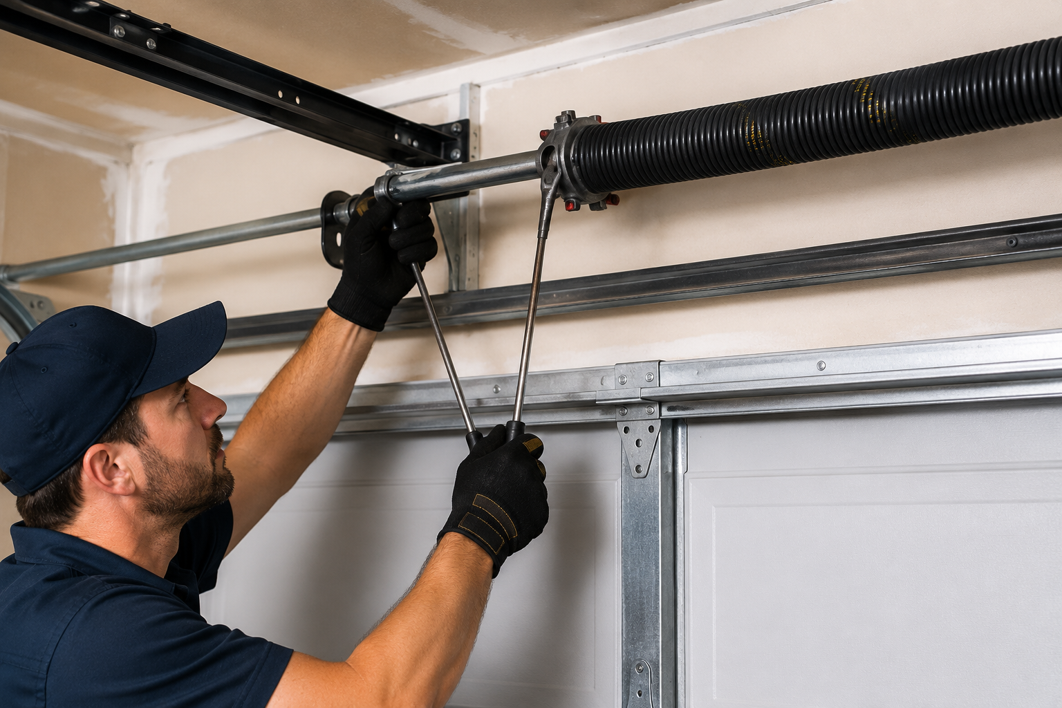 repair broken garage door